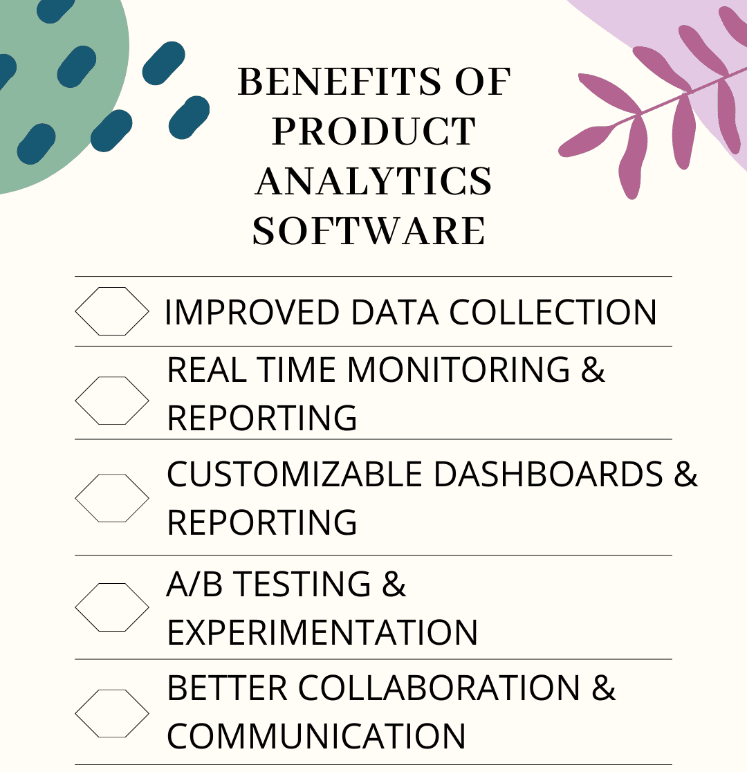 product analytics software benefits